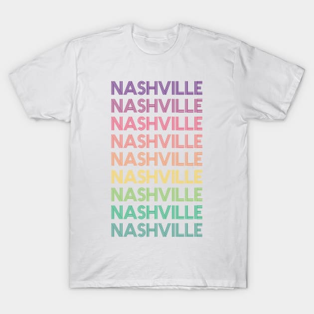 Nashville T-Shirt by RainbowAndJackson